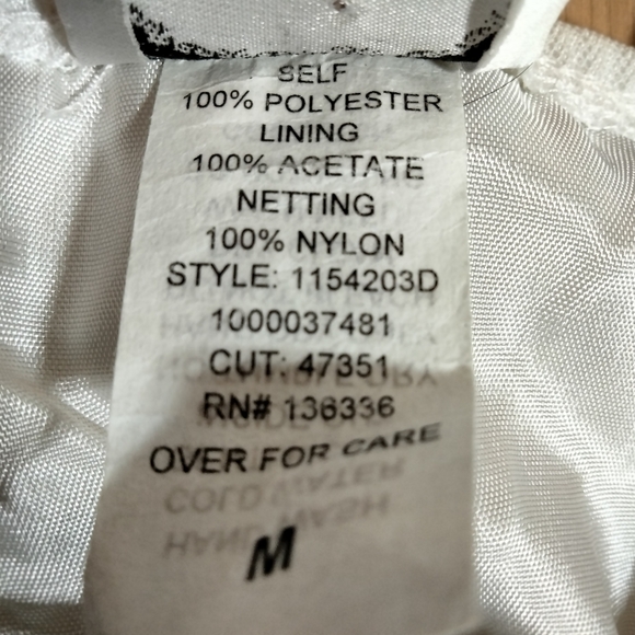 Deb Black & White Velvet Lace Lolita Mini Dress - Picture 6 of 6